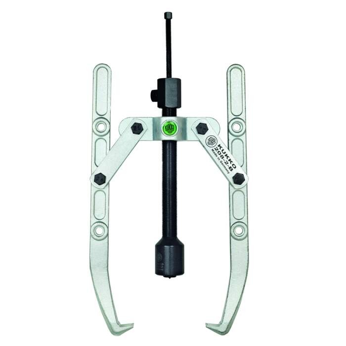 KUKKO 208-2-B 2-armed lug puller with oscillating puller legs, adjustable clamping depth and grease-hydraulic spindle (tractive force up to 12 t) 