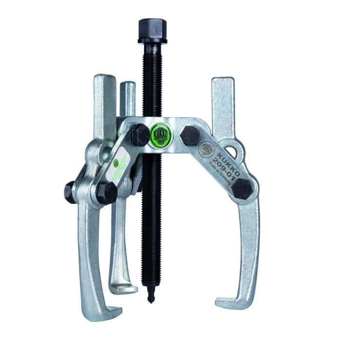 KUKKO 209-01 3-armed lug puller "Economy" with oscillating and height-adjustable puller legs