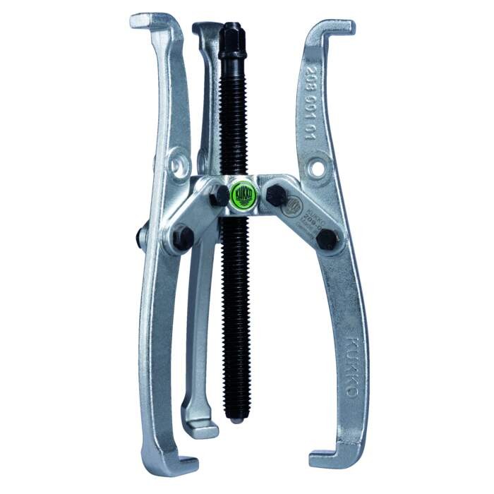 KUKKO 209-0 3-armed lug puller with oscillating, reversible puller legs and adjustable clamping depth
