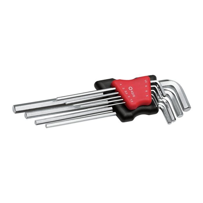 NWS 300SL-1 - Set of Hexagon Keys, long type 9 pcs.