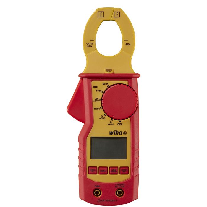 Wiha Clamp meter up to 1,000 V AC, CAT IV incl. 2x AAA batteries (45219)