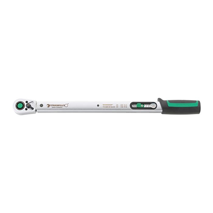 Stahlwille TORQUE WRENCH WITH CUT-OUT 721QR/20 QUICK