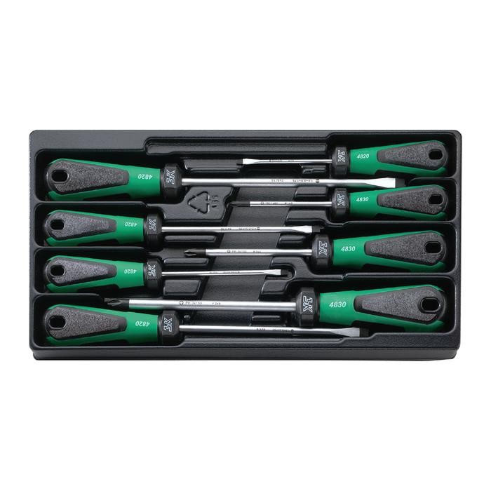 Stahlwille SET OF DRALL SCREWDRIVERS WITH 3-COMPONENT HANDLE 4892