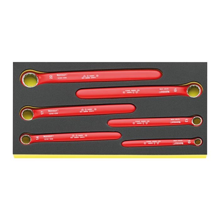 Stahlwille TOOL SET IN TOOL-CONTROL TRAY-SYSTEM TCS 12161 VDE