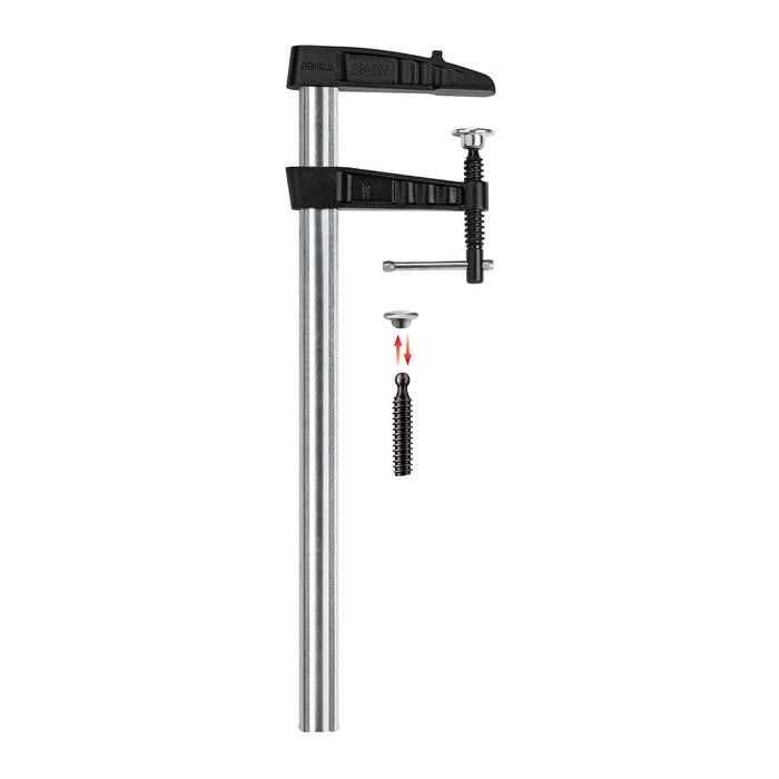 Bessey TGK250K Heavy duty malleable cast iron screw clamp TGK-K 2500/120