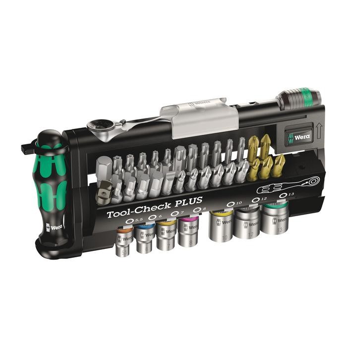 Wera 05004970001 8100 SB VDE Zyklop Ratchet Set, Insulated, 8", (Pack of 17)
