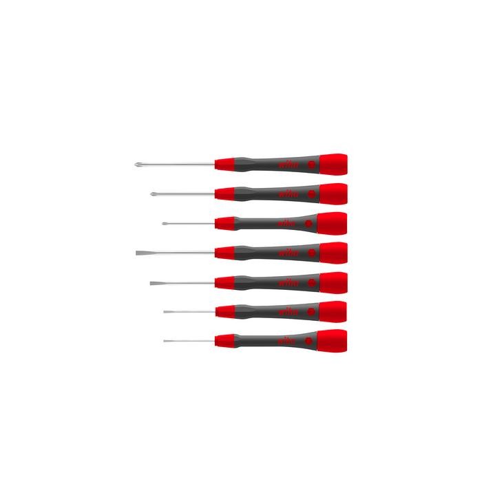 Wiha Fine screwdriver set PicoFinish® Slotted, Phillips 7-pcs. (42991)