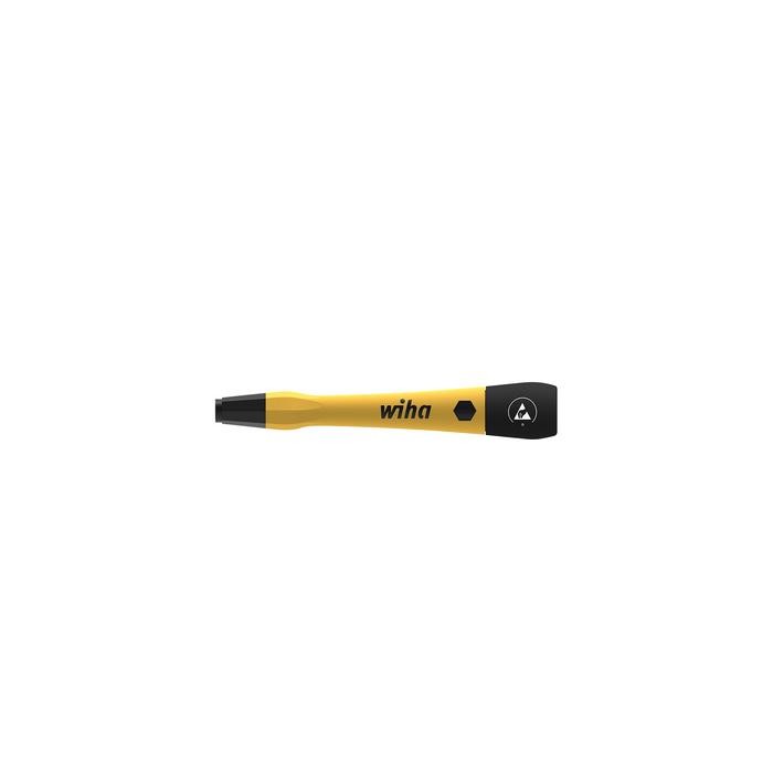 Wiha Screwdriver handle, PicoFinish® ESD magnetic For 4 mm MicroBits (43709) 4 x 96 mm