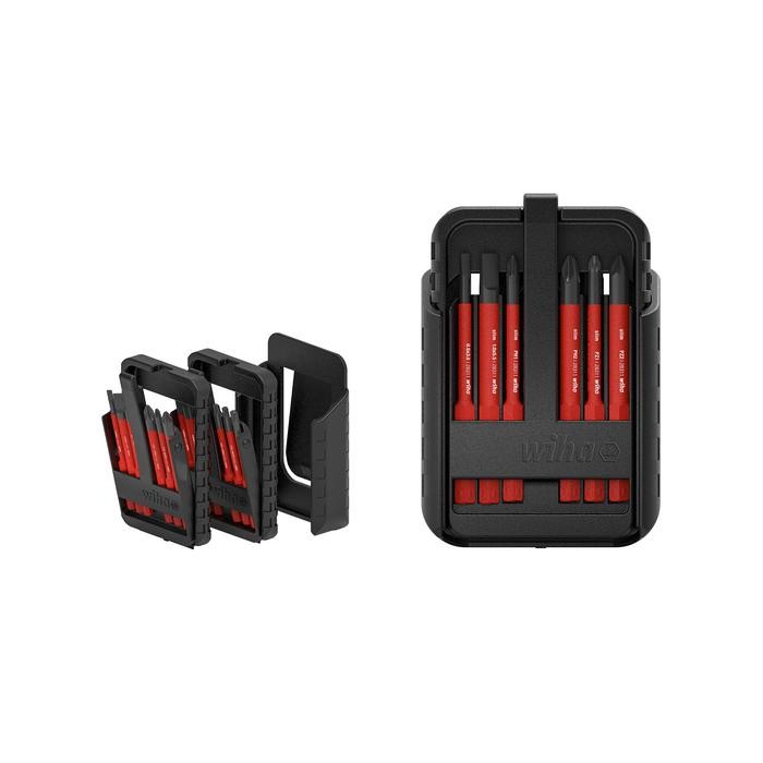 Wiha slimBit electric bit set TORX®, TORX PLUS®, 12-pcs. in SlimBit box (43161)