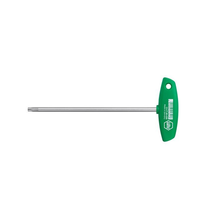 Wiha L-key with T-handle TORX® matt chrome-plated (01345)