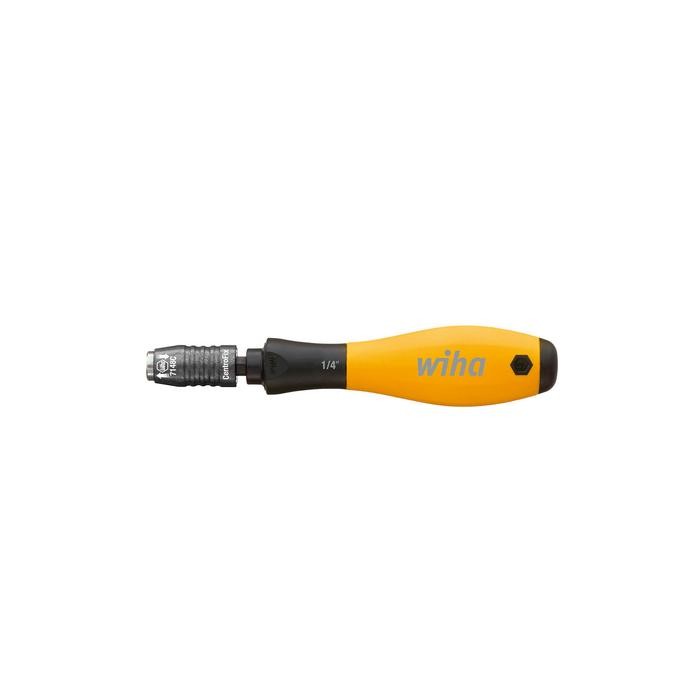 Wiha Screwdriver with bit holder SoftFinish® ESD, mechanically lockable 1/4" (32161) 148 mm