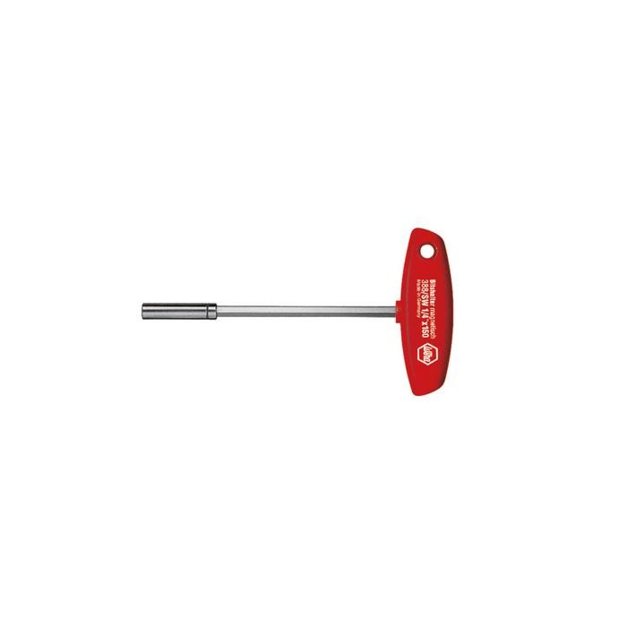 Wiha Screwdriver with T-handle and bit holder magnetic 1/4" (01481) 150 mm