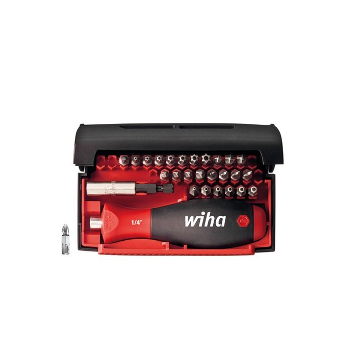 Wiha Bit set Collector Security Standard 25 mm Mixed, 27-pcs. in box, 1/4" (09393)