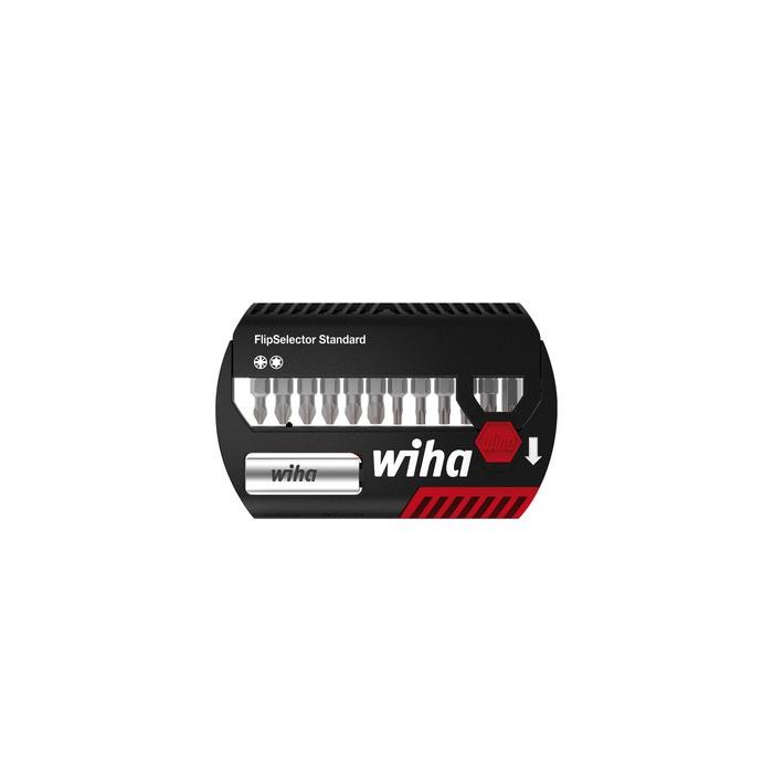 Wiha Bit set FlipSelector Standard 25 mm Pozidriv, TORX® 1/4" 13-pcs. (39041)
