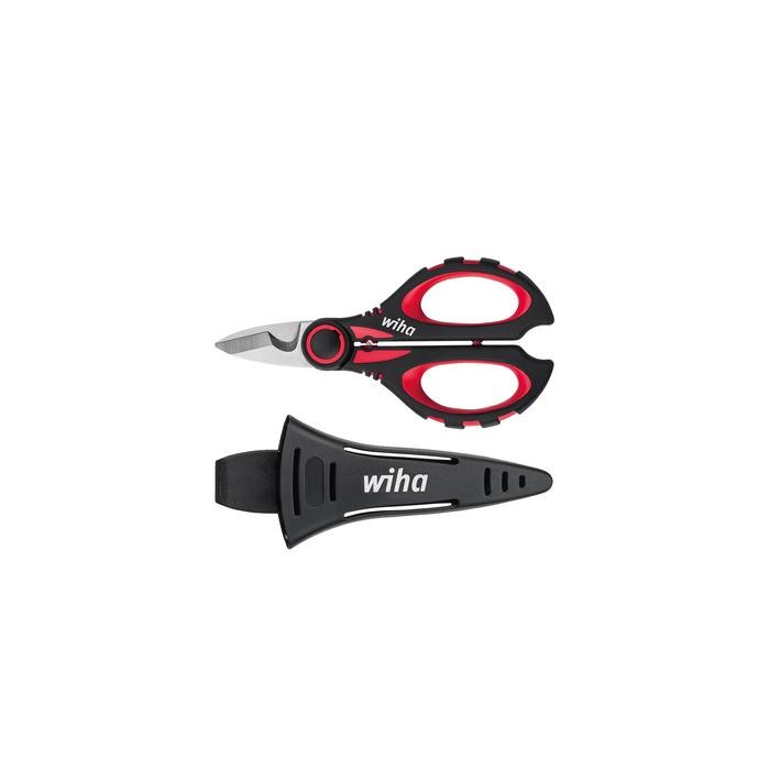 Wiha Shear for electricians with crimp function in blister pack (41923) 160 mm