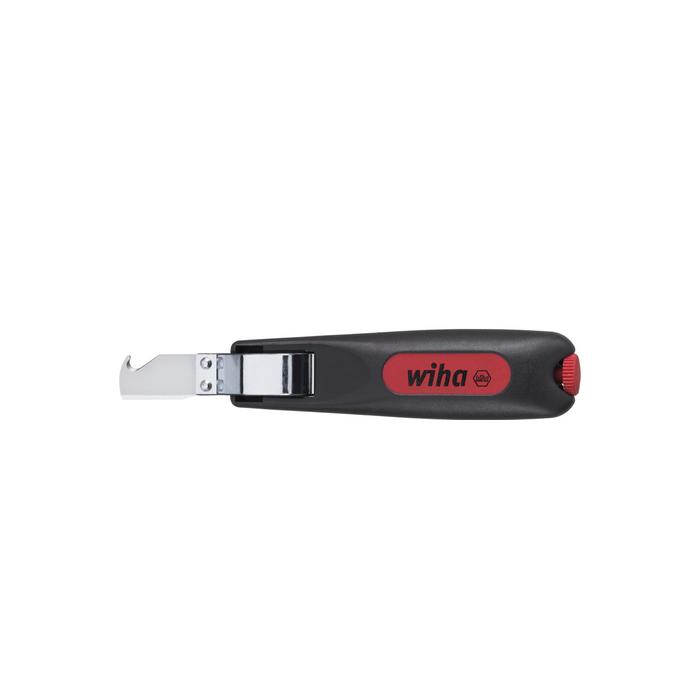 Wiha Stripping tool with self-rotating drag blade for round cables  165 mm (44618)